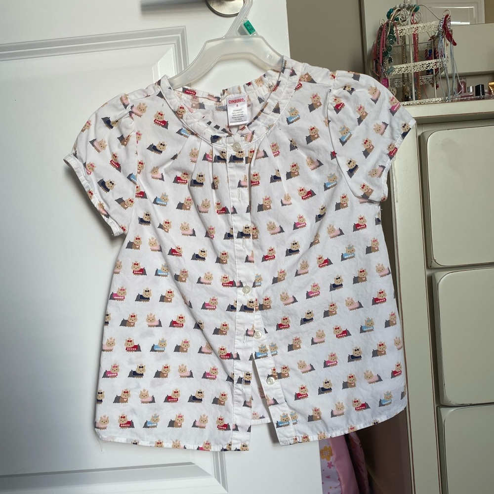 Gymboree Puppy dress shirt